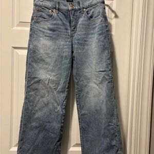 J. Crew Factory Wide leg crop